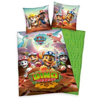 Povlečení Paw Patrol Dino Rescue  Bavlna, 140x200 cm