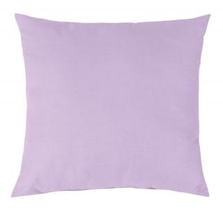 Výplňkový polštář z bavlny 40x40 cm fialová