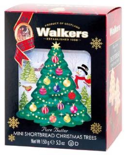 Máslové sušenky 150g - Mini Shortbread Christmas Trees