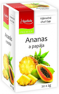 Ovocný čaj 20x2g - Ananas, Papája