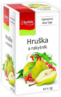 Ovocný čaj 20x2g - Hruška, Rakytník