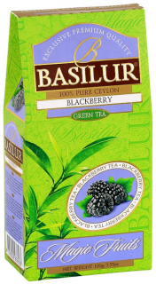 Zelený čaj ochucený 100g - Blackberry