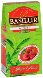 Zelený čaj ochucený 100g - Raspberry