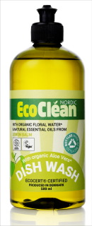 Eco Clean prostředek na mytí nádobí - Citrón - 500 ml