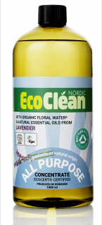 Eco Clean univerzální čistič - koncentrát - Levandule - 1 l