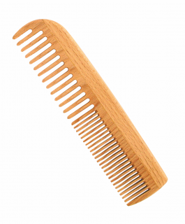 Förster´s vlasový hřeben z FSC certif. bukového dřeva - s dvojí hustotou zubů