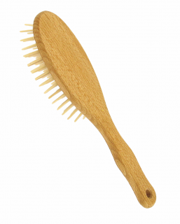 Förster´s vlasový kartáč z FSC certif. bukového dřeva - se špičatými dřevěnými ostny - velký
