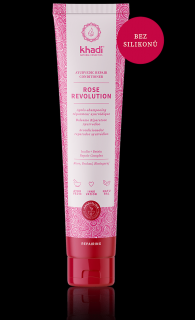 Khadi elíxír KONDICIONÉR RŮŽE REVOLUTION - reparační - 200 ml