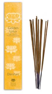 Vonné tyčinky Golden Lotus - Daršan