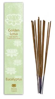 Vonné tyčinky Golden Lotus - Eukalyptus