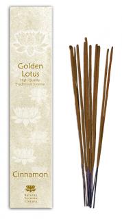 Vonné tyčinky Golden Lotus - Skořice