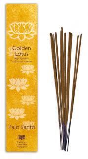 Vonné tyčinky Golden Lotus - Svaté dřevo / Palo Santo