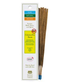 Vonné tyčinky Pure Natural Incense - Citronela a neem