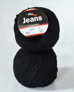 JEANS černá 8001