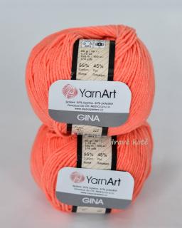 JEANS/GINA oranžová neon 61