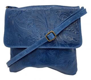Dámská kožená kabelka DONATELLA 12319 Barva: Jeans