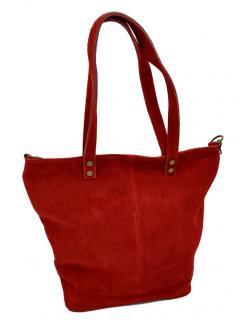 Dámská kožená kabelka DONATELLA 711219 Barva: Červená