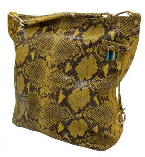 Dámská kožená kabelka DONATELLA 715219 Barva: Žlutá