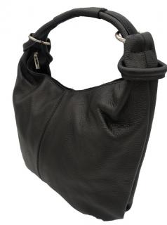 Dámská kožená kabelka DONATELLA 716119 Barva: Černá