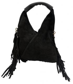 Dámská kožená kabelka DONATELLA 904119 Barva: Černá