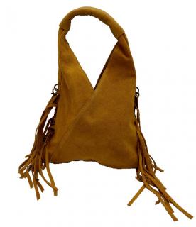 Dámská kožená kabelka DONATELLA 904119 Barva: Senape - hořčicová