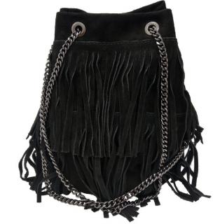 Dámská kožená kabelka DONATELLA 97719 Barva: Černá