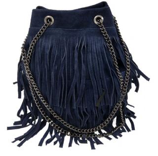Dámská kožená kabelka DONATELLA 97719 Barva: Tmavě modrá