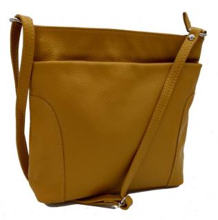 Dámská kožená kabelka DONATELLA TR17719 Barva: Senape - hořčicová