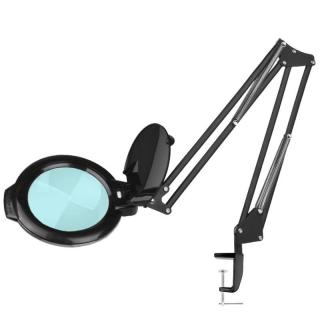 Kosmetická lampa lupa LED Moonlight 8012/5  na stůl Barva: Černá