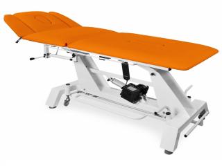 Rehabilitační masážní lehátko elektrické KSR F E Barva č.: 15. Oranžová