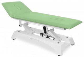 Rehabilitační masážní lehátko elektrické TSR 2 E Barva č.: 9. Světle zelená