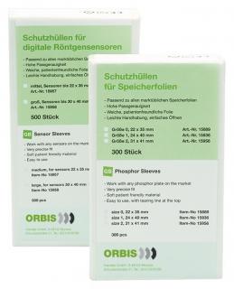 Hygienické obaly paměťových fólií - ORBIS - 300 ks v balení Velikost: 0, rozměr 22 x 35 mm, balení 300ks