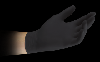 Nitrilové rukavice Cranberry Carbon, 200ks v balení Velikost: vel. L