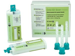 ORBI-Sil-Scan ORBI-Sil Scan: Heavy, 2 x 50 ml, kartuše + 6 mísících špiček