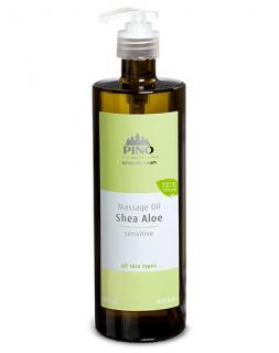 Aromatický masážní olej Bambucké máslo-Aloe 500 ml