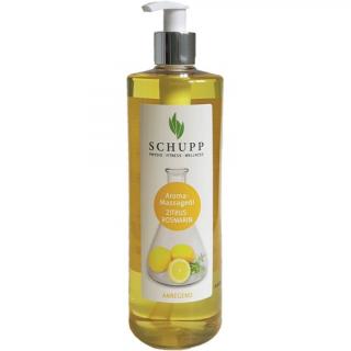 Aromatický masážní olej citrusy-rozmarýn ACTIVE 500 ml