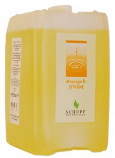 Masážní olej Citron SCHUPP 5000 ml