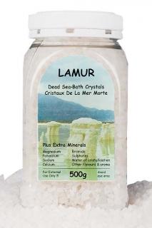 Sůl z Mrtvého moře čirá 500 g