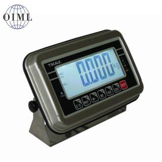 Vážní indikátor TSCALE BWS, IP-65, nerez, LCD (Vážní indikátor pro obchodní vážení)