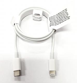 Kabel Type C pro iPhone Lightning 8-pin PD18W 2A C973 bílý 1 metr