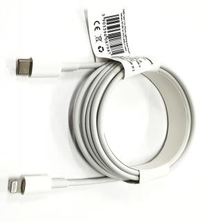 Kabel Type C pro iPhone Lightning 8-pin PD18W 2A C973 white 2 metry