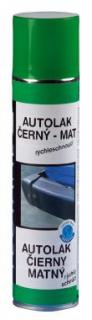 Autolak černý - mat