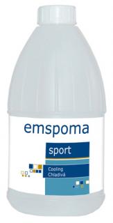 EMSPOMA sport modrá 1000 ml (masážní emulze chladivá a osvěžující)