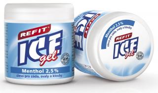 REFIT ICE gel 230 ml modrý (masážní gel)