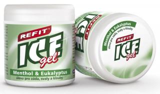 REFIT ICE gel 230 ml zelený (masážní gel s mentholem a eukalyptem)