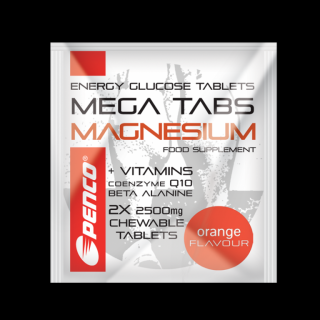 Hořčíkové tablety 2 tbl. - MEGA TABS MAGNESIUM  Ideální balení na víkendový závod