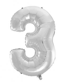 Balonky čísla - 40cm čísla: 3
