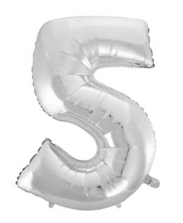 Balonky čísla - 40cm čísla: 5