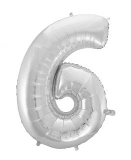 Balonky čísla - 40cm čísla: 6