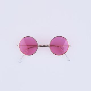 Brýle barevné skla Barva: růžová